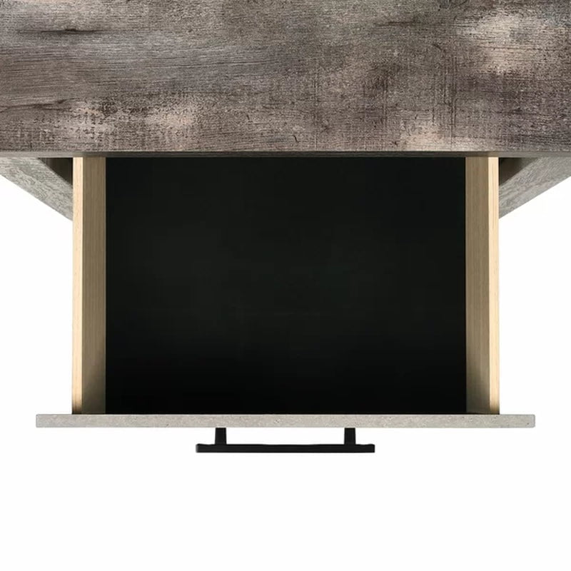 Payne Solid + Manufactured Wood Nightstand