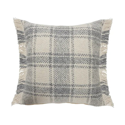 Basharat Fringed Throw Pillow