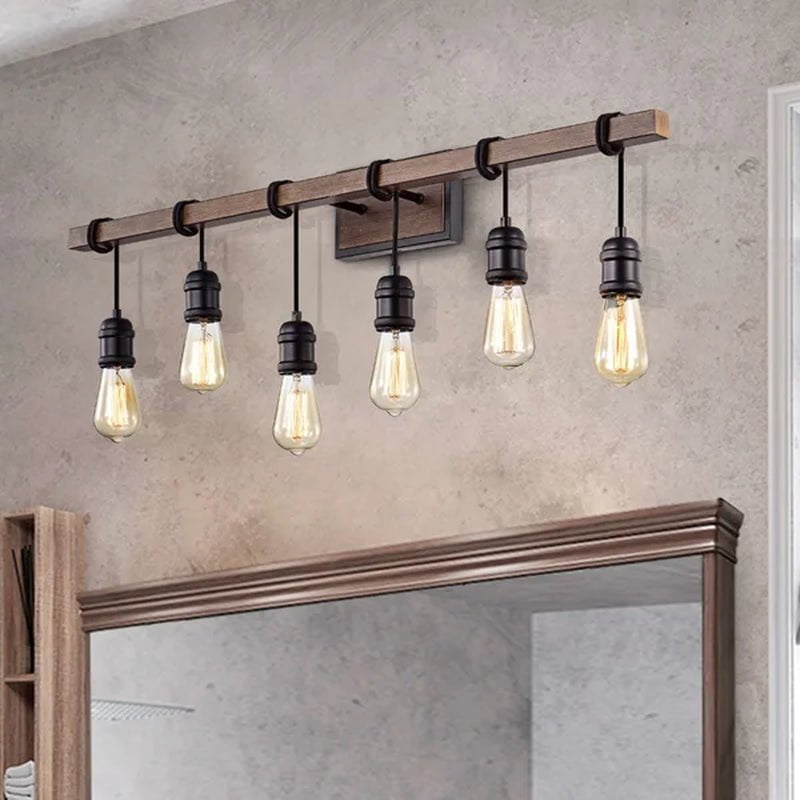 Gamaliel 6 - Light Dimmable Bath Bar