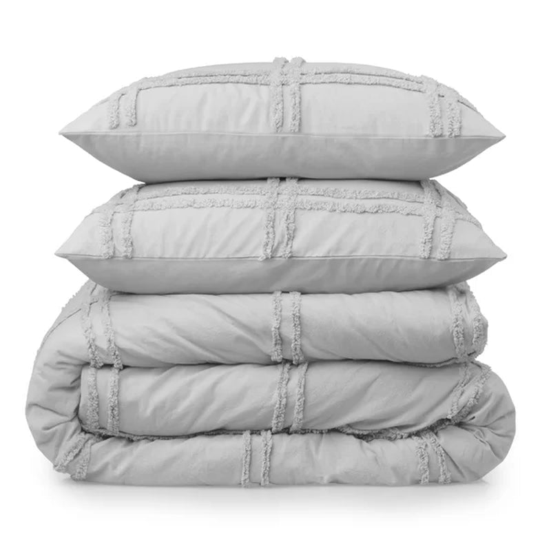 Skylar 100% Cotton Duvet Cover Set