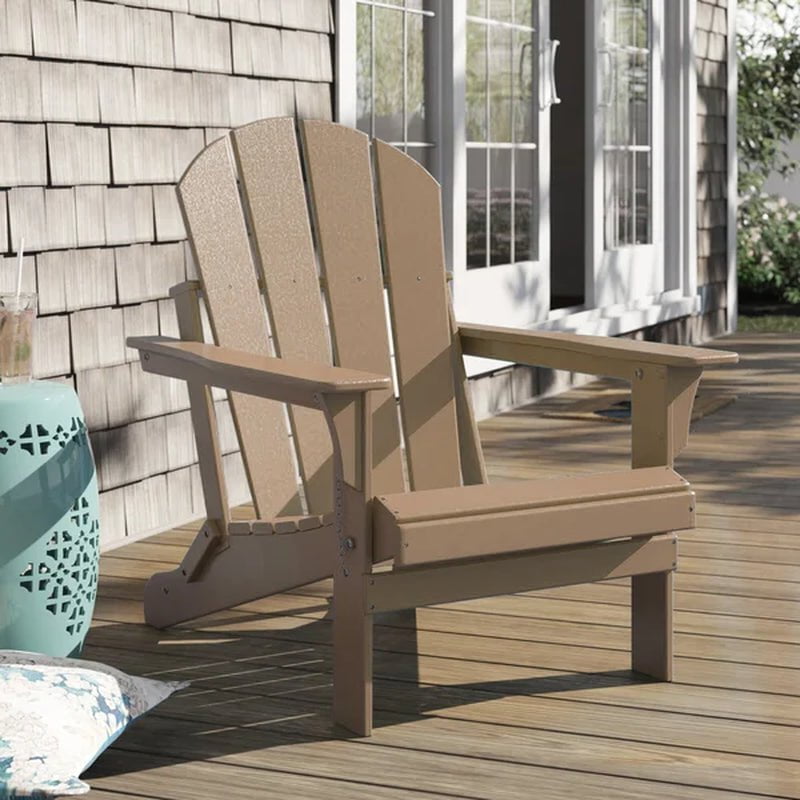 Shawnna HDPE Folding Adirondack Chair