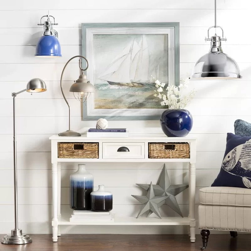 Wellfleet Metal Arched Lamp
