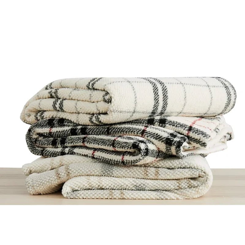 Knitted Throw Blanket