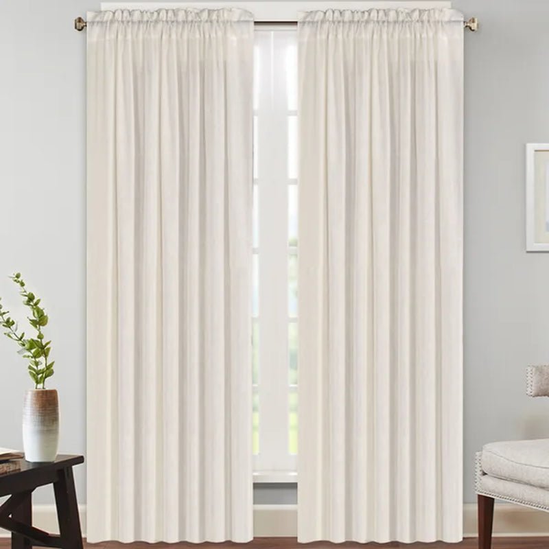 Joe Semi-Sheer Curtain Pair