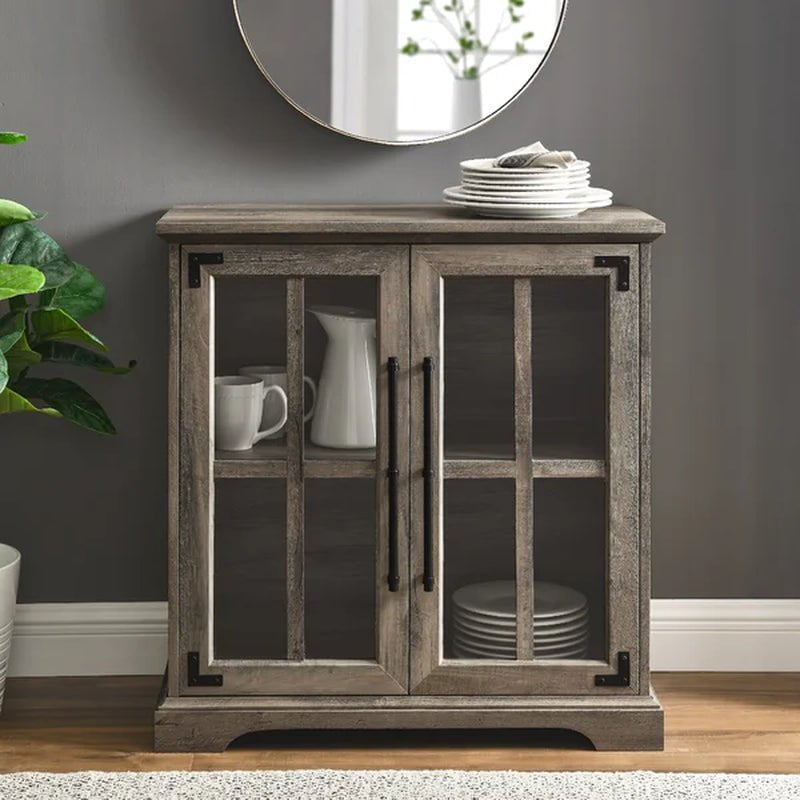 Curacao 31'' Tall 2 - Door Accent Cabinet