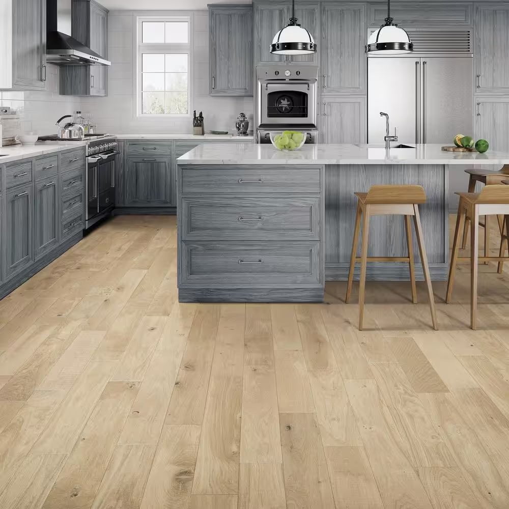 Point Reyes French Oak 3/4 In. T X 5 In. W Distressed Engineered Hardwood Flooring (22.6 Sqft/Case)
