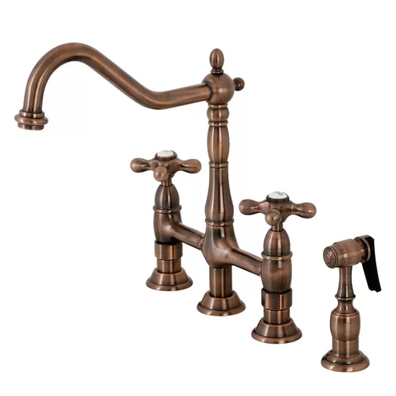 Heritage Kitchen Faucet with Side Spray