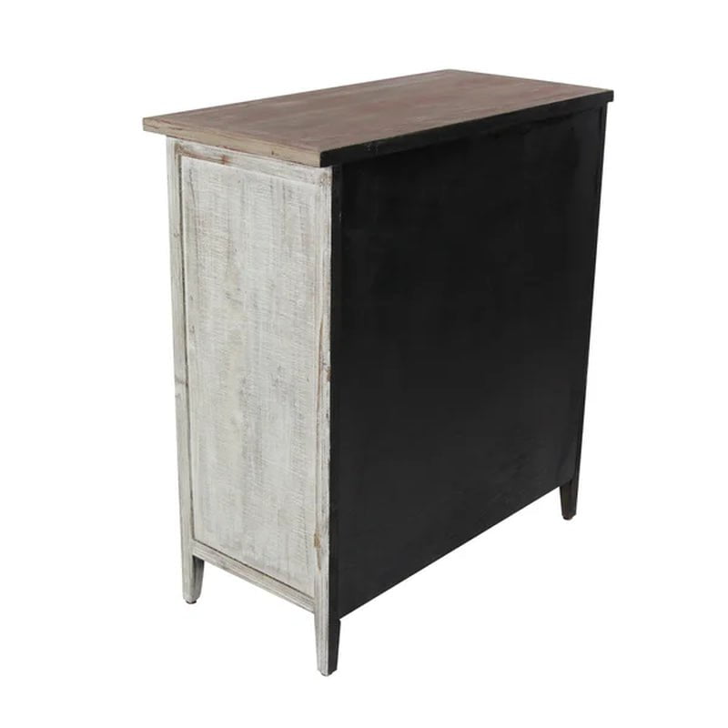 Czarnecki 31'' Tall Solid Wood Accent Cabinet