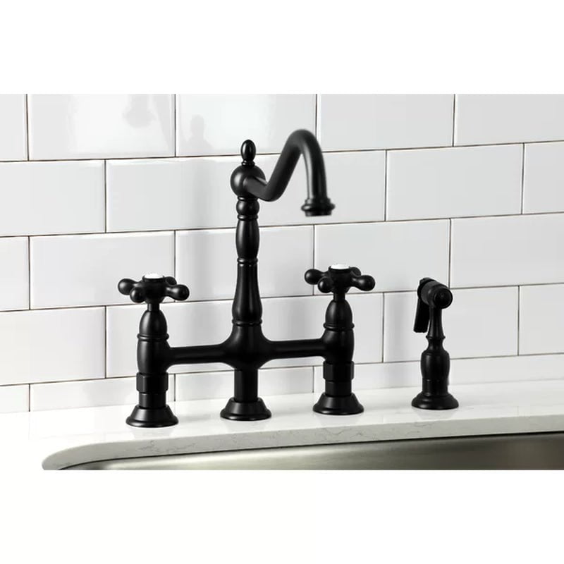 Heritage Kitchen Faucet with Side Spray
