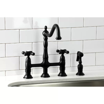 Heritage Kitchen Faucet with Side Spray