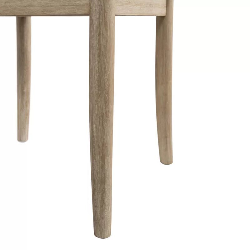Eugley Cross Back Side Chair in Natural