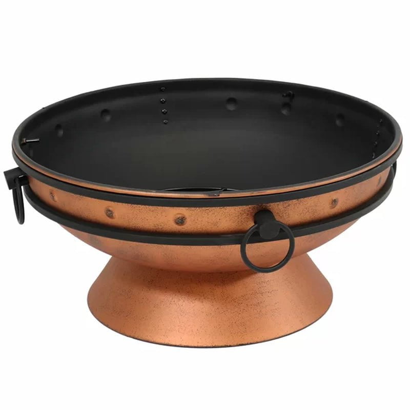 Hurst 24'' H X 31'' W Steel Wood Burning Outdoor Fire Pit