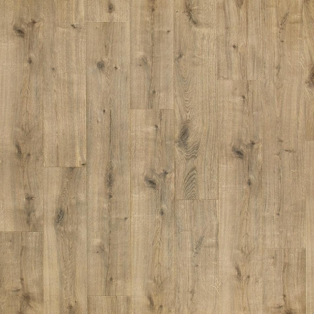 Defense+ Anderson Oak 14 Mm T X 7.5 In. W Waterproof Laminate Wood Flooring (17.2 Sqft/Case)