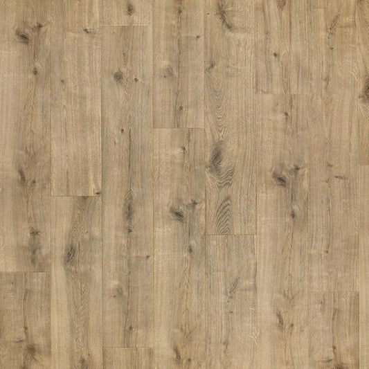 Defense+ Anderson Oak 14 Mm T X 7.5 In. W Waterproof Laminate Wood Flooring (17.2 Sqft/Case)