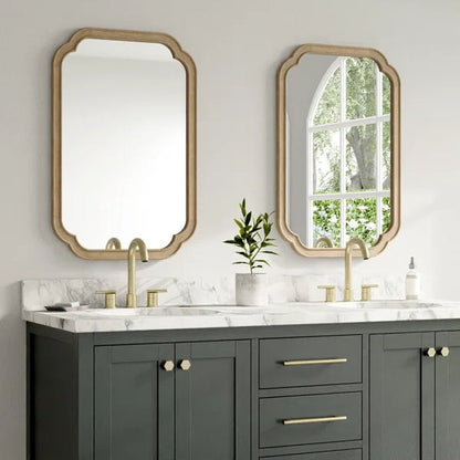 Rectangle Wood Wall Mirror