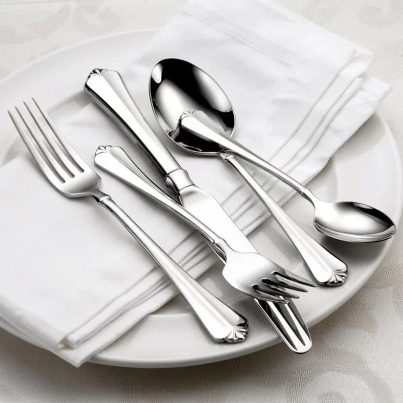 Julliard 20 Piece 18/10 Stainless Steel Flatware Set, Service for 4