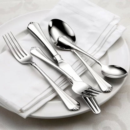 Julliard 20 Piece 18/10 Stainless Steel Flatware Set, Service for 4