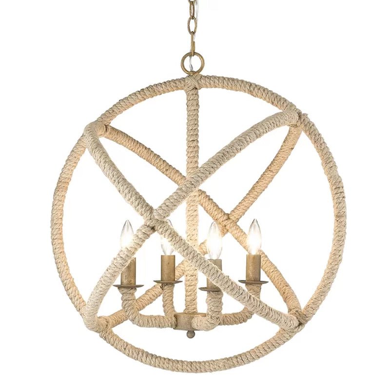 Delphinia 4 - Light Dimmable Chandelier