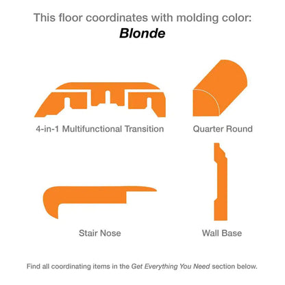 Outlast+ Northern Blonde Maple 12 Mm T X 5.2 In. W Waterproof Laminate Wood Flooring (13.7 Sqft/Case)