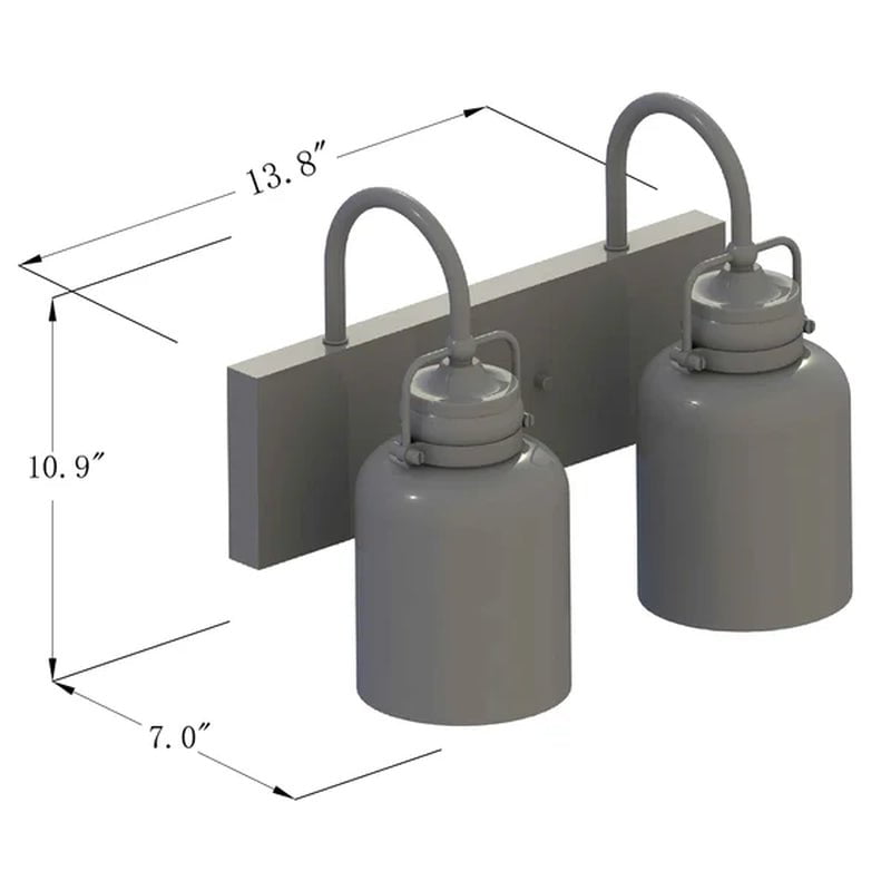 Zoraida 2 - Light Dimmable Vanity Light