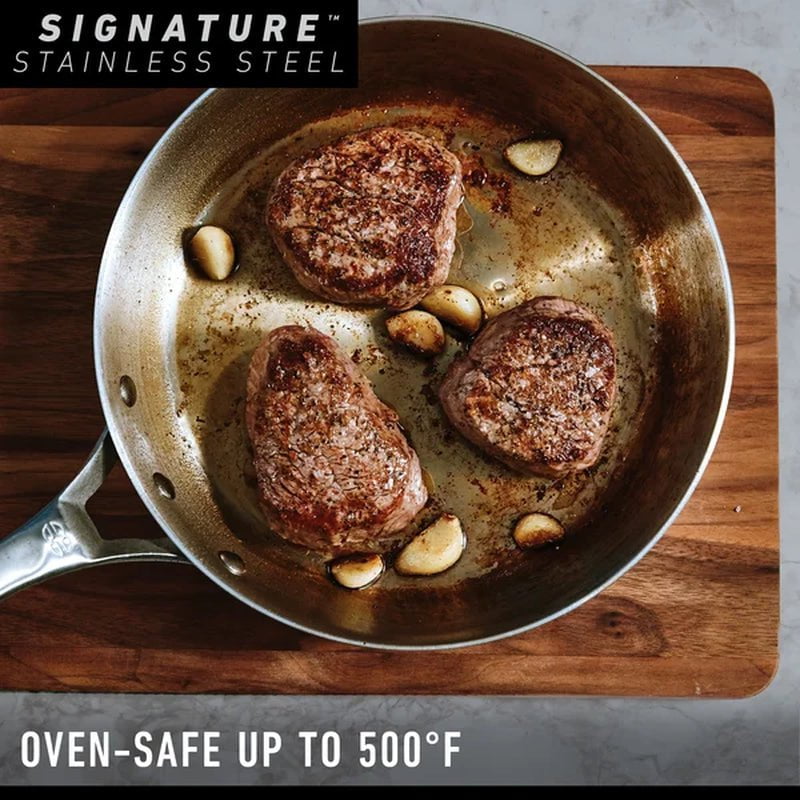 Signature Stainless Steel 10 Piece Cookware Set