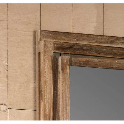 Chanler Rectangle Wood Wall Mirror