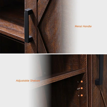 Rangel 35.03'' Tall 1 - Door Accent Cabinet
