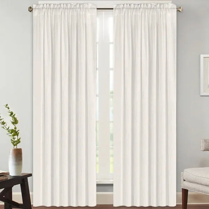 Joe Semi-Sheer Curtain Pair
