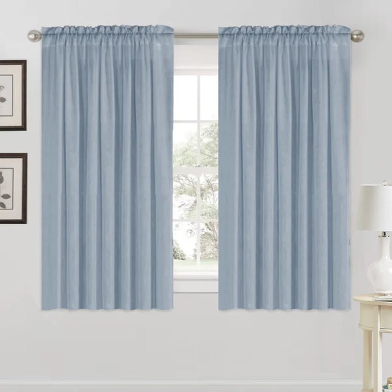 Joe Semi-Sheer Curtain Pair