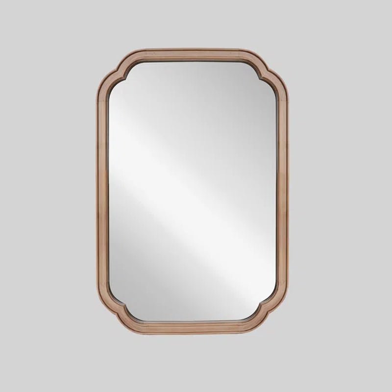 Rectangle Wood Wall Mirror