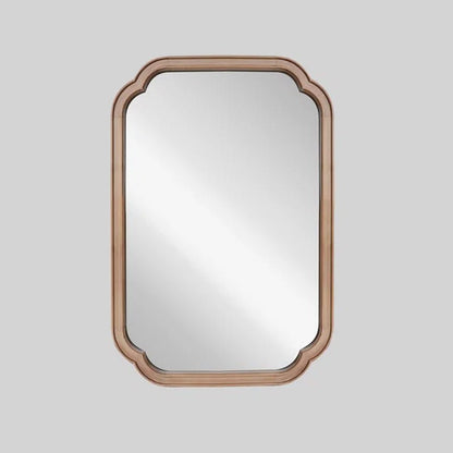 Rectangle Wood Wall Mirror