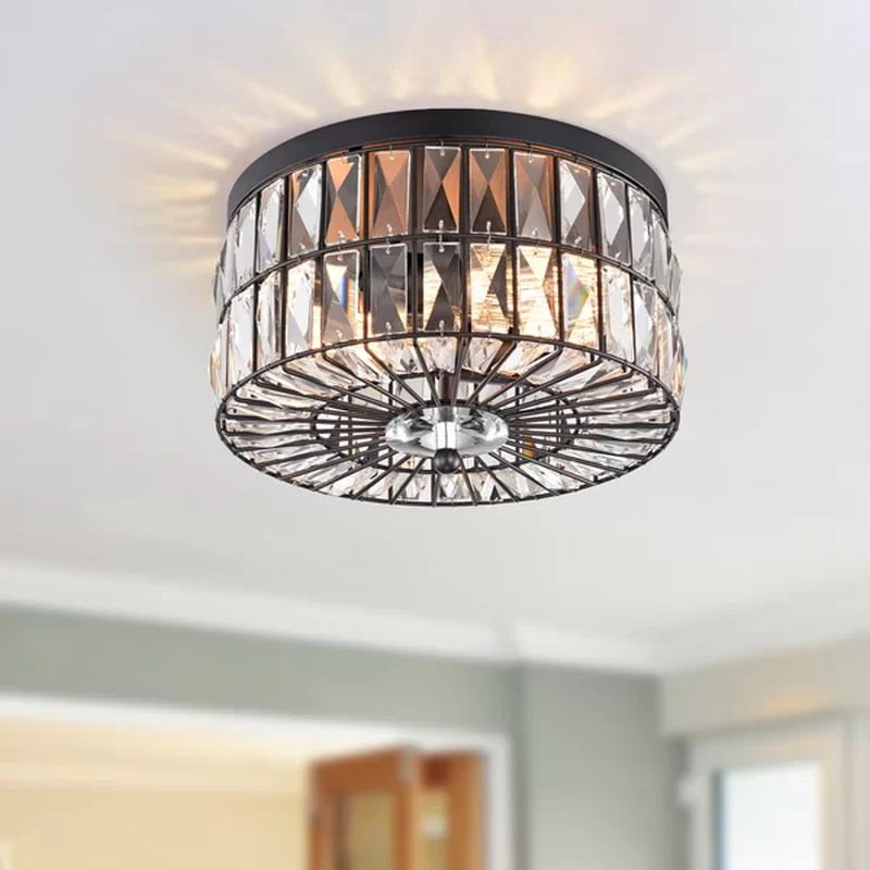 Paloma Crystal Flush Mount