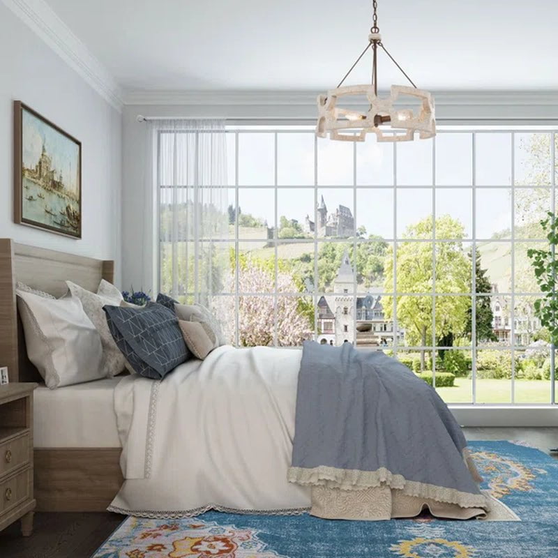 Clarkston 3 - Light Dimmable Drum Chandelier