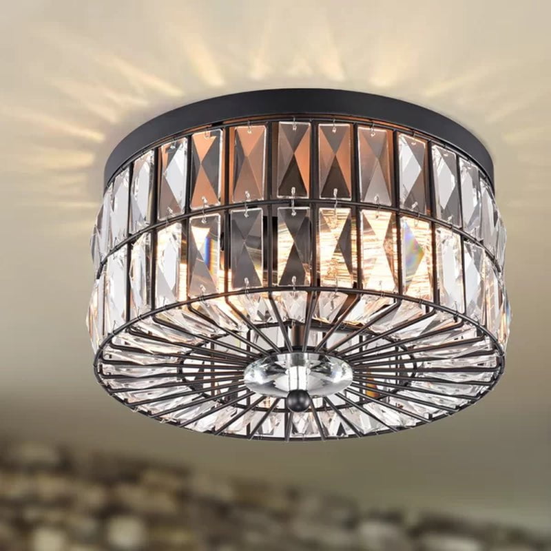 Paloma Crystal Flush Mount