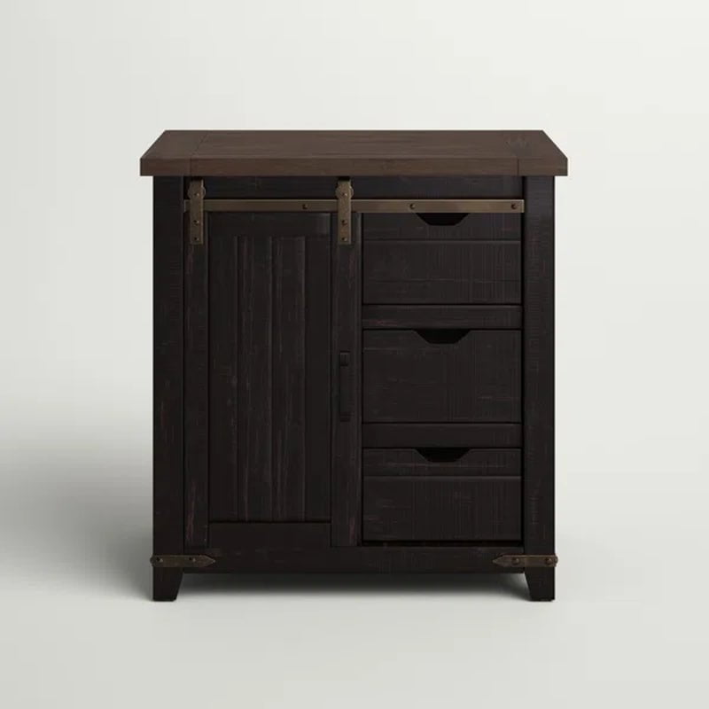 Westhoff 34'' Tall 1 - Door Accent Cabinet