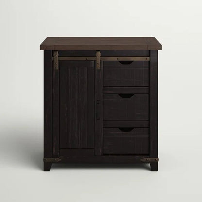 Westhoff 34'' Tall 1 - Door Accent Cabinet
