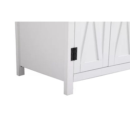 Williamston 36'' Free-Standing Single Bathroom Vanity with Engineering Stone Vanity Top