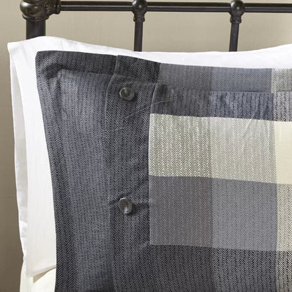 Schnitzer 7 Piece Herringbone Comforter Set