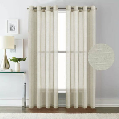 Sheer Curtain Pair