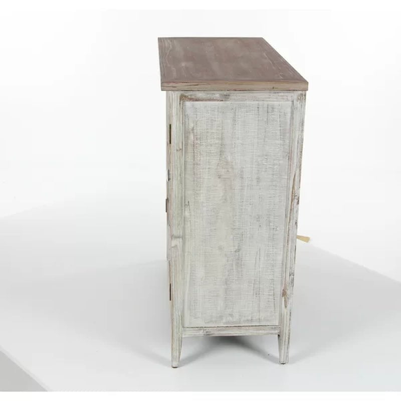 Czarnecki 31'' Tall Solid Wood Accent Cabinet